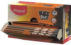 Maped háromszögletű HB grafitceruza - Black Peps (IMA850040)