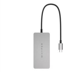 Hydro HYPER HDMB2 interface hub USB 3.2 Gen 1 (3.1 Gen 1) Type-C 5000 Mbit/s Stainless steel (HDMB2)
