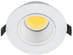 ELMARK Ledes Műanyag Kerek Spotvilágítás Cob 7w 4000-4300k Fehér (92r107wh-w)