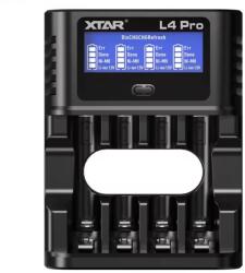 XTAR L4 PRO KT smart akkutöltő 4x1, 5v Li-ion és 1, 2V Ni-Mh AA/AAA akkukhoz, USB (AC328024)