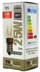 BClux Trixline sütő izzó T25 230V , E14-es foglalat 25W 300°C (BC T25) (BC-TRIXLINE-25W-E14-SUTO)
