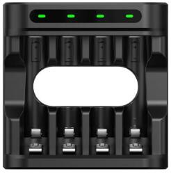 XTAR L4 Akkumulátor Töltő 1, 5 V-os Li-ion Aa és Aaa Akkumulátorhoz (ac328011)