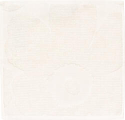 Marimekko Prosop pentru față Unikko 32 x 32 cm, alb, în relief (073894-100) Prosop