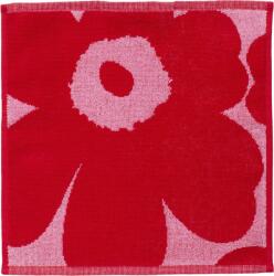 Marimekko Prosop pentru față Unikko 30 x 30 cm, roșu-roz (073658-331) Prosop