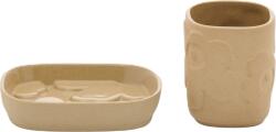 Marimekko Săpuniere Unikko bej, set 2 piese (075933-800)