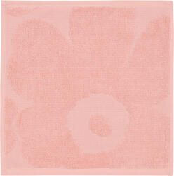 Marimekko Prosop pentru față Unikko 32 x 32 cm, roz, în relief (072516-801) Prosop