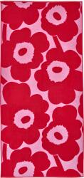 Marimekko Prosop de baie Unikko 70 x 150 cm, roșu-roz (073654-331) Prosop
