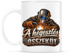 printfashion A hegesztés összeköt - Bögre - Fehér (18627114)