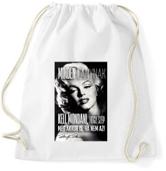 printfashion marilyn-monroe-glamour - Sportzsák, Tornazsák - Fehér (18555672)