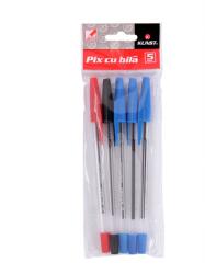 Kunst Pixuri cu bila 1 mm Kunst 5 buc asortate (A40117)