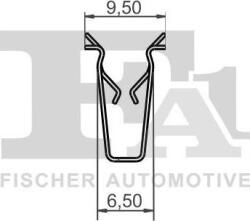 FA1 10-40114.25 - Clips, acoperire decorativa si protectie - FA1-10-40114.25 (FA1104011425)