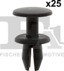 FA1 10-20015.25 - Clips, acoperire decorativa si protectie - SET 25 BUC NITURI - compatibil Bmw - FA1-10-20015.25 (FA1102001525)