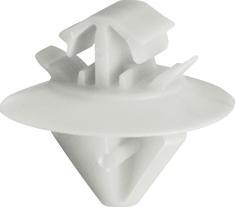 Restagraf 11338 - Clips, acoperire decorativa si protectie - SET 15 BUC. AGRAFE - compatibil Citroën. Peugeot. Toyota. Fiat - Restagraf-11338 (RESTAGRAF11338)