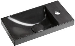 SAPHO Agos 40x22 cm left/right semi-shiny anthracite (AS40016)