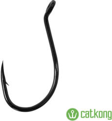 Delphin egyes Catkong SuPOWER Bend-o 6/0-s harcsázó horog 4 db/csomag
