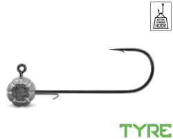 Delphin TYRE 10/0-s 60 g korong fejű szakállas jigfej 3 db/csomag