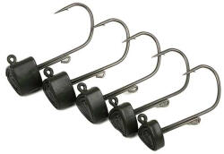 Fox Rage Tungsten Ned Head Shield 1/0-s 9 g matt zöld volfrám jigfej 3 db/csomag