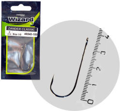 EnergoTeam Zander Classic PRO 1/0-s szakállas ragadozóhalas horog 4 db/csomag