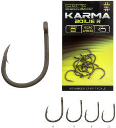 Carp Academy Karma Boilie R 10-es teflon bojlis szakállas horog 10 db/csomag