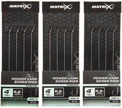 Matrix X3 Power Carp Edge 10-es 0, 23 mm 10 cm előkötött horog