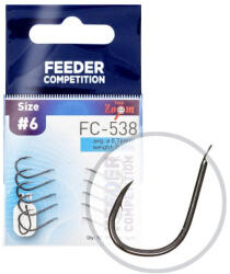 Feeder Competition FC 538 16-os lapkás szakállas horog 10 db/csomag