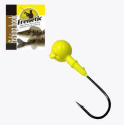 Frenetic sárga Jig 3 g 2-es jigfej 5 db/csomag