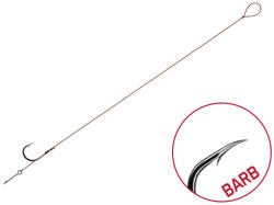 Delphin Proxi Sting 8 cm 0, 1 mm Sting 5 mm 10-es szakállas előkötött horog 6 db/csomag