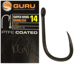 Guru Super MWG 14-es füles szakáll nélküli horog 10 db/csomag
