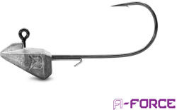 Delphin A-FORCE 2-es 3 g lapos talpú szakállas jigfej 5 db/csomag
