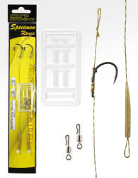 Carp Academy Special Pop Up Teflon 2-es 20 cm fekete szakállas előkötött horog 2 db/csomag
