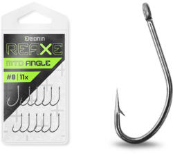Delphin Reaxe MTD Angle 8-as füles szakállas horog 11 db/csomag