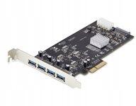 StarTech 4 portos Usb-a PCIe kártya, Usb 3.2 5Gbps, 4x Usb vezérlő Usb hirdetés (P5Q4A-USB-CARD)