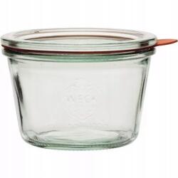 Weck befőttesüveg 250 ml, fedővel, tömítéssel és szorítókkal, készlet (222270042)