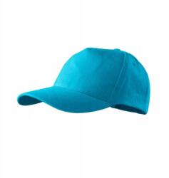 Malfini Unisex sapka 5P (türkiz) állítható (3074400)