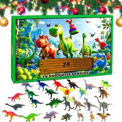  Adventi Naptár Dinoszauruszokkal 24 Figura Oktató Családi Játék (4059749264781)