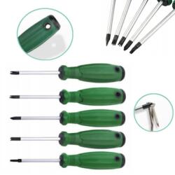  5 speciális csavarhúzó készlet háztartási készülékek javításához (BABASHOP)