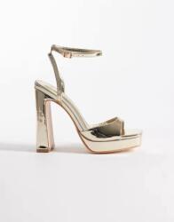 Public Desire Arany Magassarkú Szandál B23__36