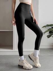 Dazy Fekete Leggings Magas Derék S06__M