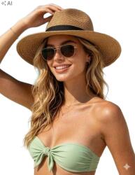 Shein Bézs Szalmakalap S07__56-58
