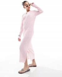 PIECES Pliszírozott MIDI Ruha Print B23__XL