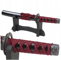  Japán Tanto Formájú Levélvágó Kés SW-1811BK Állvánnyal 24 CM (SW-1811BK)