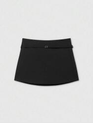 Shein Fekete Mini Szoknya-rövidnadrág 7TP S06__M