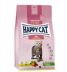Happy Cat Junior Country Baromfi száraz macskaeledel 10kg (HC-9990)