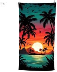 Shein Strandtörölköző Mintás S07__50X100CM (sh260318102532167463791)