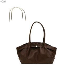 Shein Barna Bőr Utánzat Kézitáska S07__30X11, 5X22CM