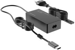 Gembird NPA-AC-PDQC65-01 65 W PowerDelivery GaN USB Type-C fast charger Black (NPA-AC-PDQC65-01) - bbmarket