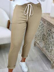 Shein Bézs Casual Nadrág S06__XL