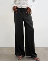 Topshop Fekete Egyenes Nadrág B23__XL