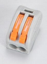 Wago Gyorscsatlakozó Wago-helyettesítő 2x0, 08-4mm2 50 db (2x0,08)