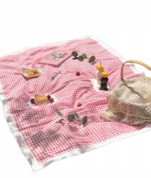 Shein Kockás Piknik Takaró S07__150X300CM (sh2503262253060830)